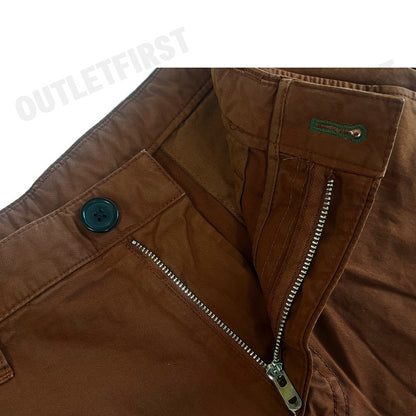 PAUL SMITH รุ่น MEN'S ZEBRA SHORT BROWN CODE: M2R-035R-M21553 66 กางเกงขาสั้น กางเกงขาสั้นผู้ชาย กางเกง