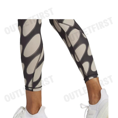 ADIDAS รุ่น WOMEN MARIMEKKO OPTIME TRAINING 7/8 TIGHTS CODE: HR8179 กางเกงออกกำลังกาย เลคกิ้ง กางเกงขายาวผู้หญิง