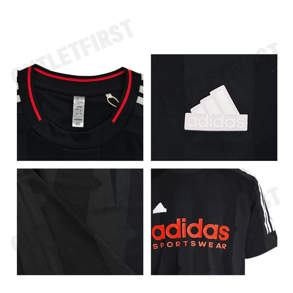 ADIDAS รุ่น HOUSE OF TIRO JACQUARD FOOTBALL SHIRT CODE: IW3586 เสื้อยืดคอกลม เสื้อยืดแขนสั้น เสื้อยืดคอกลมผู้ชาย