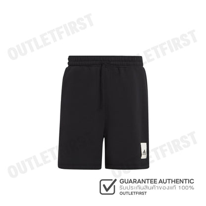 ADIDAS รุ่น LOUNGE FLEECE SHORTS CODE: IA9357 กางเกงขาสั้น กางเกงขาสั้นผู้ชาย กางเกงขาสั้นสีดำ