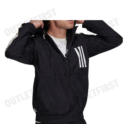 ADIDAS รุ่น SPORTSWEAR W.N.D. X-CITY PACKABLE WINDBREAKER CODE: GT9769 เสื้อแจ็คเก็ตแขนยาว เสื้อแจ็คเก็ตผู้ชาย