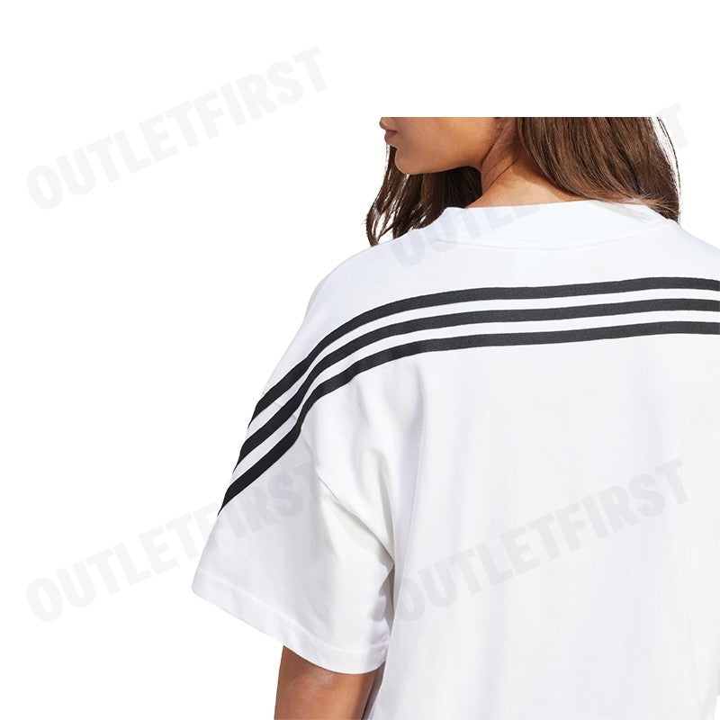 ADIDAS รุ่น FUTURE ICONS 3-STRIPES TEE CODE: IV5270 เสื้อยืดคอกลม เสื้อยืดแขนสั้น เสื้อยืดผู้หญิง