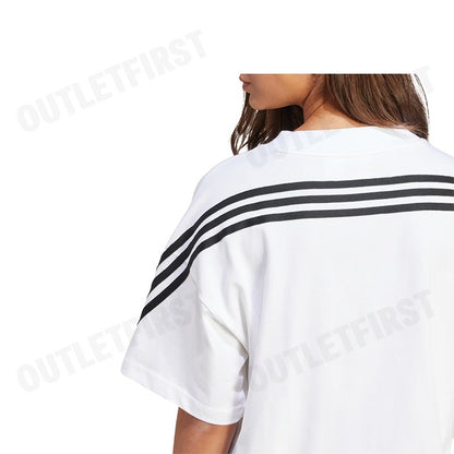 ADIDAS รุ่น FUTURE ICONS 3-STRIPES TEE CODE: IV5270 เสื้อยืดคอกลม เสื้อยืดแขนสั้น เสื้อยืดผู้หญิง