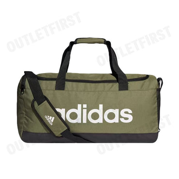 ADIDAS รุ่น  ESSENTIALS LOGO DUFFEL BAG CODE: H35657 กระเป๋าเดินทาง กระเป๋าสะพายข้าง กระเป๋าสะพาย