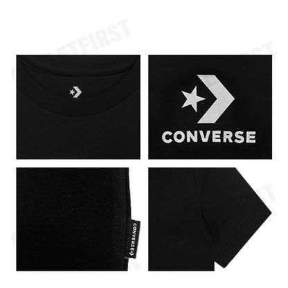 CONVERSE รุ่น  BOOSTED STAR CHEVRON TEE CODE: 10018569 A02 เสื้อยืดคอกลม เสื้อผู้หญิง เสื้อยืด