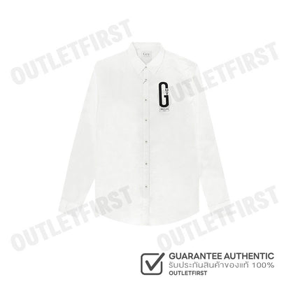 GUY LAROCHE รุ่น  MEN'S LONG SLEEVES WORK SHIRT CODE: DAC6200S4WH เสื้อเชิ้ตแขนยาวชาย เสื้อผู้ชาย เสื้อเชิ๊ต