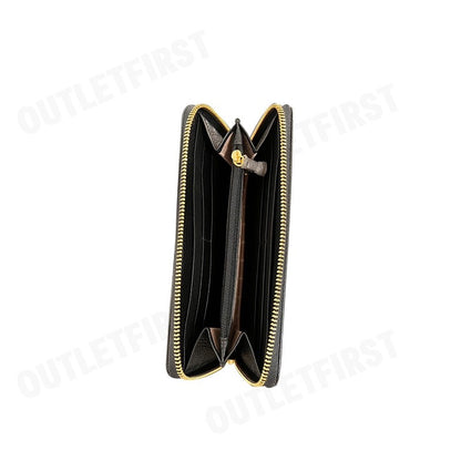 DAKS รุ่น  House Check Flower Long Wallet  Code: WWEG312S1BLLN กระเป๋าสตางค์ใบยาว กระเป๋าผู้หญิง กระเป๋าแฟชั่น