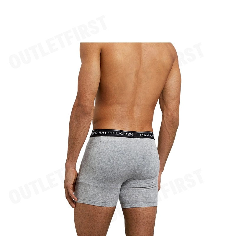 POLO RALPH LAUREN รุ่น  CLASSIC STRETCH-COTTON TRUNK 3-PACK CODE: 714859273001 กางเกงชั้นในผู้ชาย กางเกงบ๊อกเซอร์