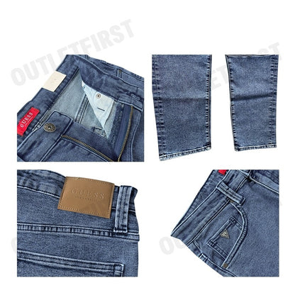 GUESS รุ่น MATEO CARGO PANTS CODE: X4OA02D5CG0 MWA กางเกงยีนส์ผู้ชาย กางเกงขายาว กางเกงคาร์โก้