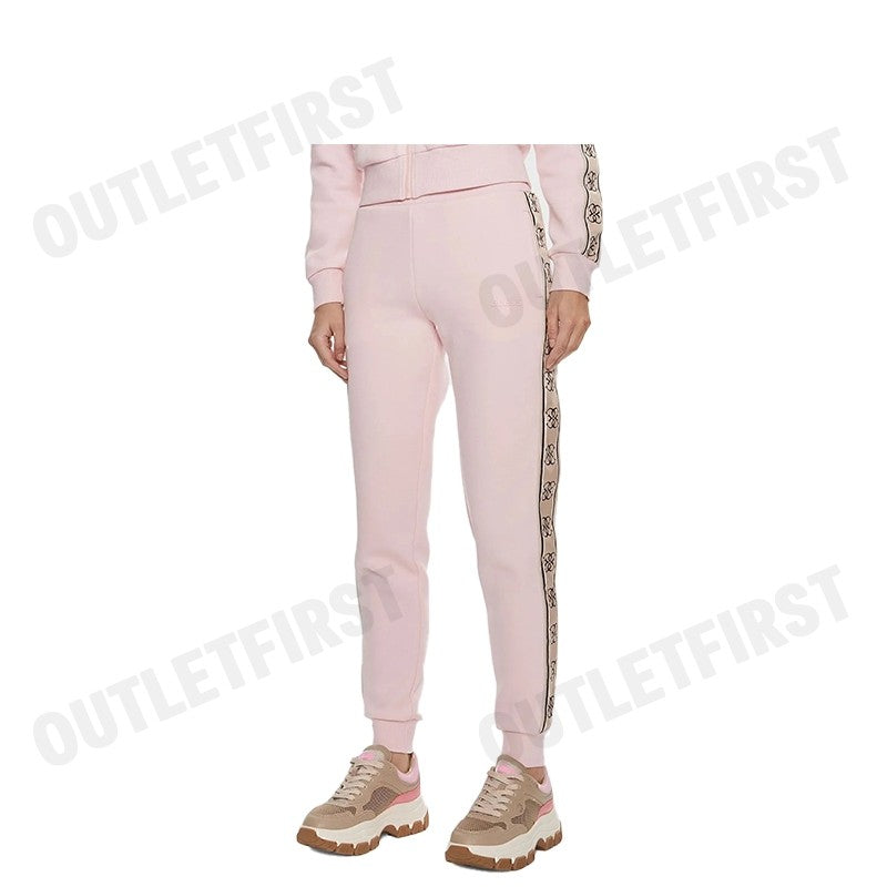 GUESS รุ่น SIDE LOGO JOGGER PANT CODE: V2YB15KB3P2 G615 กางเกงขายาว กางเกงลำลอง กางเกงยาขาวผู้หญิง