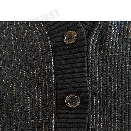 CALVIN KLEIN JEANS รุ่น SHAKER STITCH CARDIGAN SWEATER CODE: J222861 BEH เสื้อคาร์ดิแกน เสื้อแขนยาว เสื้อแขนยาวผู้หญิง