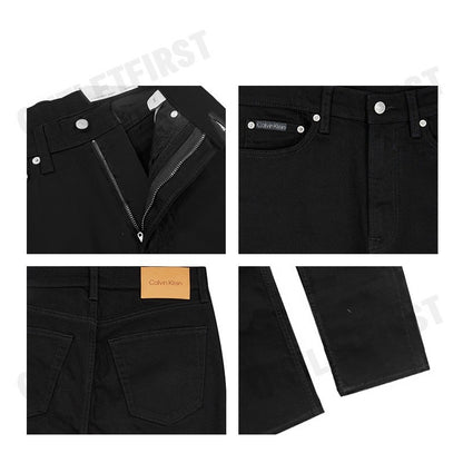 CALVIN KLEIN รุ่น BARREL FIT JEANS CODE: 40WK822 CLT กางเกงยีนส์ กางเกงยีนส์ผู้หญิง กางเกงยีนส์ขายาว