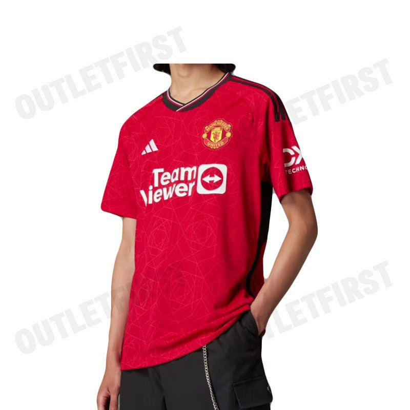 ADIDAS รุ่น MANCHESTER UNITED 23/24 HOME JERSEY CODE: IP1726 เสื้อยืดคอกลม เสื้อยืดคอกลมแขนสั้น เสื้อคอกลมผู้ชาย