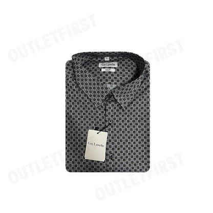 GUY LAROCHE รุ่น LOGO LONG SLEEVES SHIRT CODE: BAB5208S3BL เสื้อเชิ้ตแขนยาว เสื้อเชิ้ตผู้ชาย เสื้อเชิ้ต