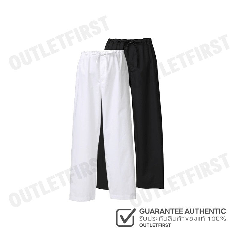 COMME DES GARCONS รุ่น CDG 2 PAIRS OF PYJAMA PANTS CODE: SBP 003 051 1 BK+WH กางเกงลำลองขายาว กางเกงขายาวผู้ชาย