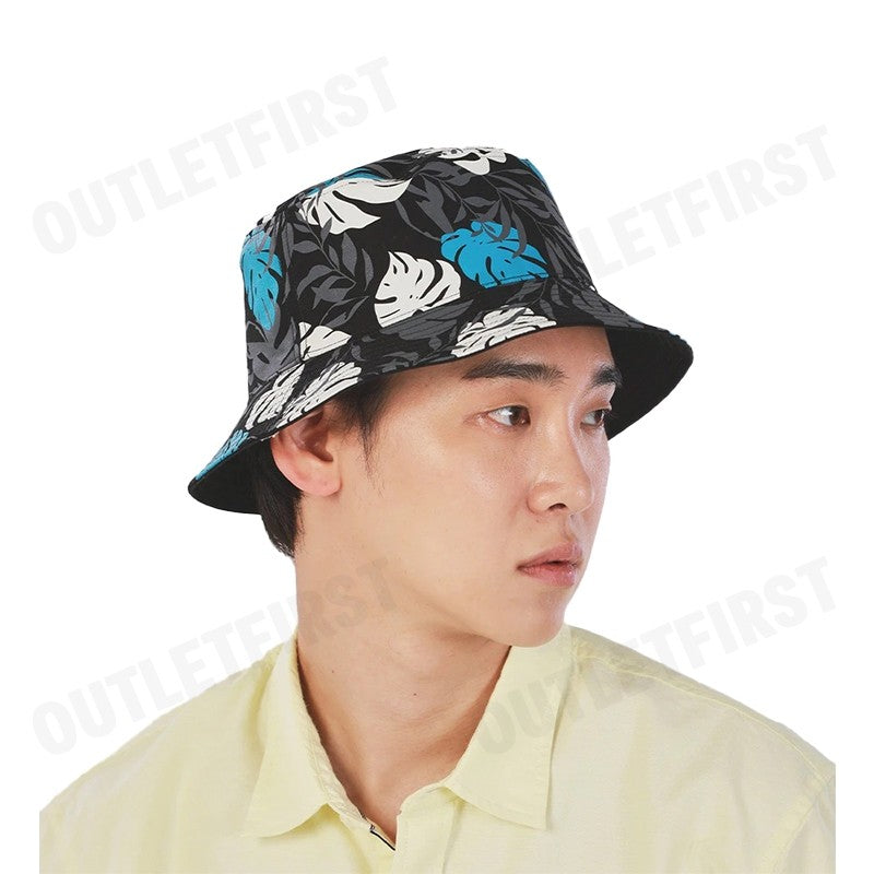JOHN HENRY รุ่น PALM GRAPHIC BUCKET HAT (BLACK) CODE: JH S424MHAAC67