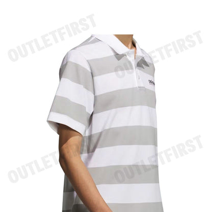 ADIDAS รุ่น PIQUE STRIPE POLO SHIRT CODE: JI9059 เสื้อโปโล เสื้อโปโลแขนสั้น เสื้อโปโลผู้ชาย