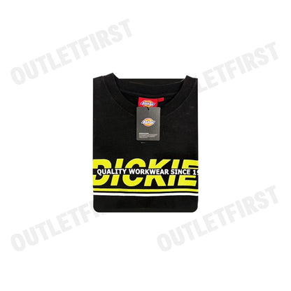 DICKIES รุ่น JERSEY GRAPHIC LOGO PRINT SS TEE CODE: DK007323CC21 เสื้อยืดคอกลม เสื้อยืดแขนสั้น เสื้อยืดสีดำ