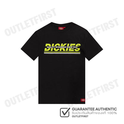DICKIES รุ่น JERSEY GRAPHIC LOGO PRINT SS TEE CODE: DK007323CC21 เสื้อยืดคอกลม เสื้อยืดแขนสั้น เสื้อยืดสีดำ
