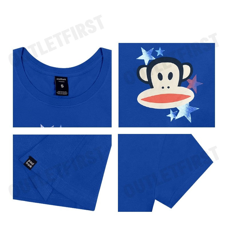 PAUL FRANK รุ่น WOMEN'S TEE SHIRT CODE: PFGLTSSP8234 เสื้อยืดคอกลม เสื้อยืดสีน้ำเงิน เสื้อยืดผู้หญิง