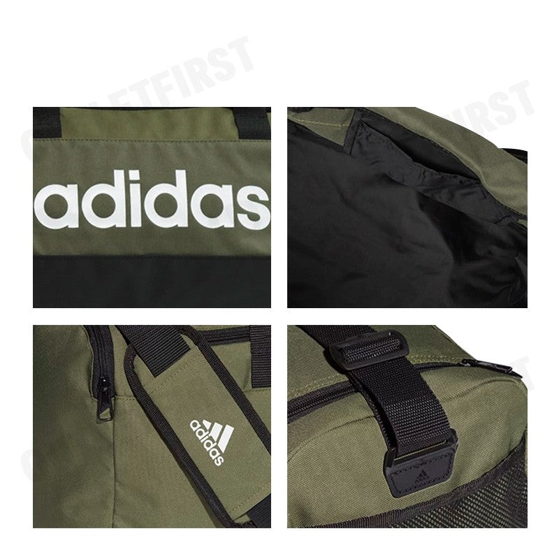 ADIDAS รุ่น  ESSENTIALS LOGO DUFFEL BAG CODE: H35657 กระเป๋าเดินทาง กระเป๋าสะพายข้าง กระเป๋าสะพาย