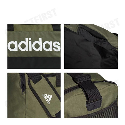 ADIDAS รุ่น  ESSENTIALS LOGO DUFFEL BAG CODE: H35657 กระเป๋าเดินทาง กระเป๋าสะพายข้าง กระเป๋าสะพาย
