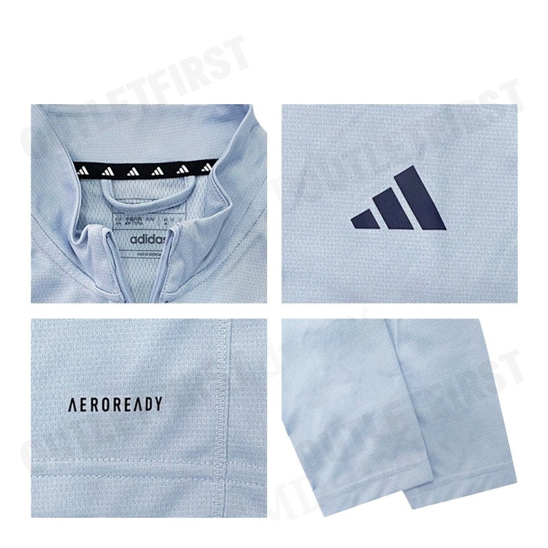 ADIDAS รุ่น  TRAIN ESSENTIALS SEASONAL TRAINING 1/4-ZIP LONG SLEEVE TEE CODE: IJ9620 เสื้อออกกำลังกาย เสื้อสเวตเตอร์