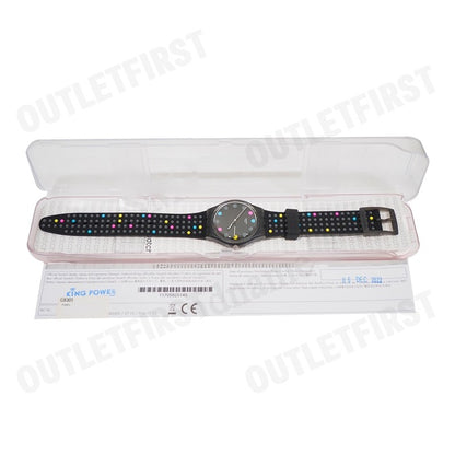 SWATCH รุ่น  BOULE A FACETTE CODE: GB305 นาฬิกาข้อมือ นาฬิกาผู้ชาย นาฬิกาแฟชั่น