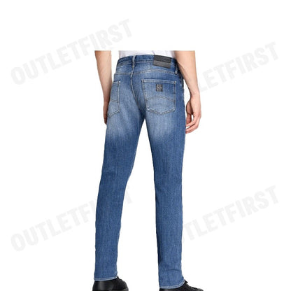ARMANI EXCHANGE รุ่น SLIM FIT J13 JEANS MEN'S DENIM TROUSERS CODE:6RZJ13 Z1TTZ กางเกงยีนส์ผู้ชาย กางเกงขายาว กางเกงยีนส์