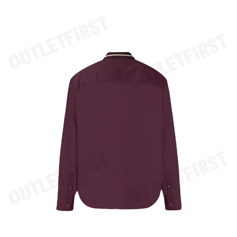 ARMANI EXCHANGE รุ่น  LOOSE FIT FLANNEL SHIRT WITH SNAP BUTTONS CODE: 6RZC22 ZNXWZ 14AU เสื้อเชิ้ตแขนยาว เสื้อโปโลผู้ชาย