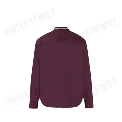 ARMANI EXCHANGE รุ่น  LOOSE FIT FLANNEL SHIRT WITH SNAP BUTTONS CODE: 6RZC22 ZNXWZ 14AU เสื้อเชิ้ตแขนยาว เสื้อโปโลผู้ชาย