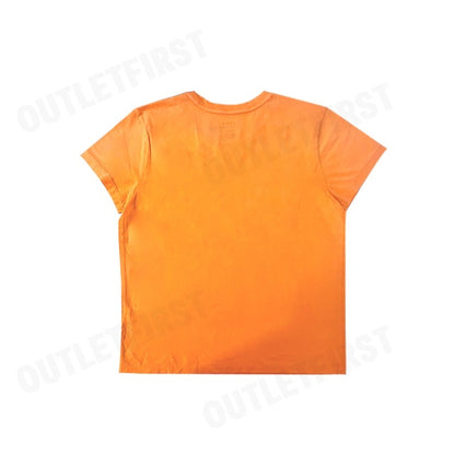 POLO RALPH LAUREN รุ่น  RL LOGO PRINT T-SHIRT IN COTTON JERSEY CODE: 211854146008 เสื้อยืดคอกลม เสื้อผู้หญิง เสื้อยืด