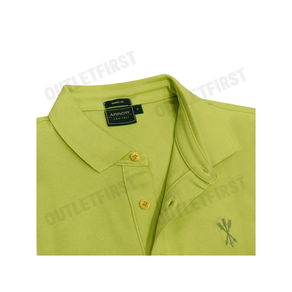 ARROW รุ่น  POLO NEW YORK SMART FIT CODE: MPCM801W2CRGR เสื้อโปโลผู้ชาย เสื้อโปโล เสื้อโปโลแขนสั้น