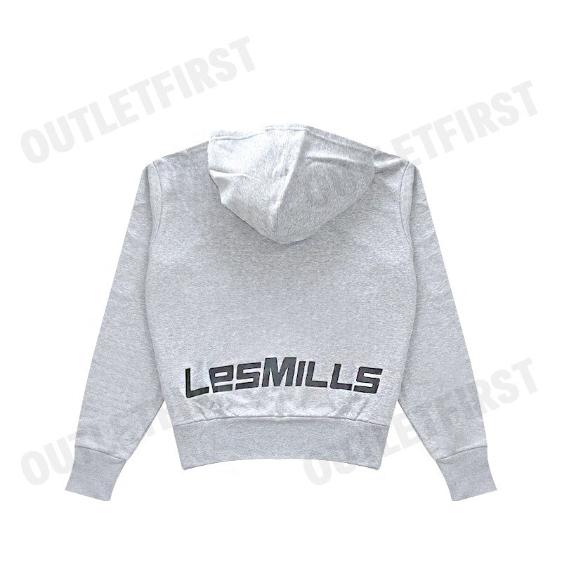 ADIDAS รุ่น LES MILLS GRAPHIC HOODIE CODE: IX7980 เสื้อสเวตเตอร์ผู้ชาย ผู้หญิง