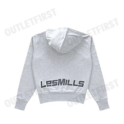 ADIDAS รุ่น LES MILLS GRAPHIC HOODIE CODE: IX7980 เสื้อสเวตเตอร์ผู้ชาย ผู้หญิง