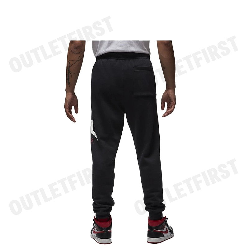 NIKE รุ่น JORDAN ESSENTIALS MEN'S FLEECE BASELINE TROUSERS CODE: FD7345 010 กางเกงลำลองขายาว กางเกงขายาวผู้ชาย กางเกง