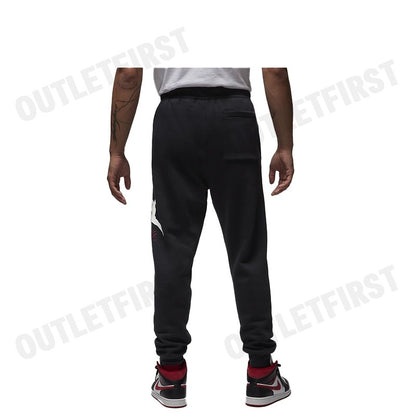 NIKE รุ่น JORDAN ESSENTIALS MEN'S FLEECE BASELINE TROUSERS CODE: FD7345 010 กางเกงลำลองขายาว กางเกงขายาวผู้ชาย กางเกง