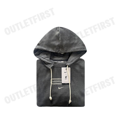 NIKE รุ่น LIVEPOOL FC STANDARD HOODIE CODE: DV4932 071 เสื้อสเวตเตอร์แขนยาว เสื้อเวตเตอร์ผู้ชาย เสื้อแขนยาว