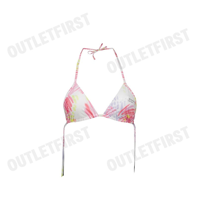 ARMANI EXCHANGE รุ่น TRIANGLE BRA BIKINI TOP CODE: 943073 4R601 09777 บิกินี่ ชุดว่ายน้ำ ชุดว่ายน้ำวันพีช