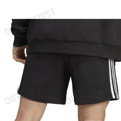 ADIDAS รุ่น ESSENTIALS FRENCH TERRY 3-STRIPES SHORTS CODE: IC9435 กางเกงขาสั้น กางเกงขาสั้นผู้ชาย กางเกงกีฬา