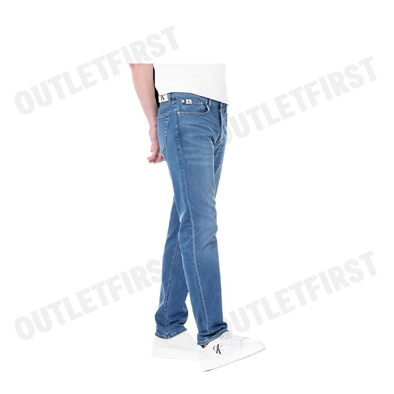 CALVIN KLEIN JEANS รุ่น 37.5 AUTHENTIC STRAIGHT JEANS CODE: J325385 1AA กางเกงยีนส์ กางเกงยีนส์ผู้ชาย กางเกงยีนส์