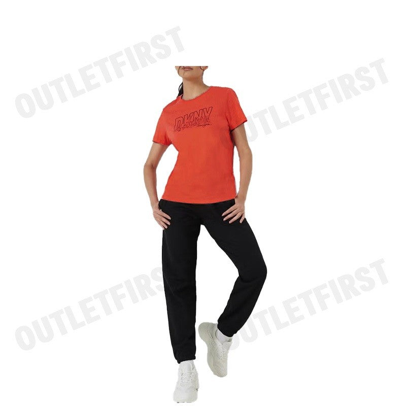 DKNY SPORT รุ่น CREW NECK T-SHIRT CODE: DP3T9559 HCL เสื้อยืดคอกลม เสื้อยืดแขนสั้น เสื้อยืดคอกลมผู้หญิง