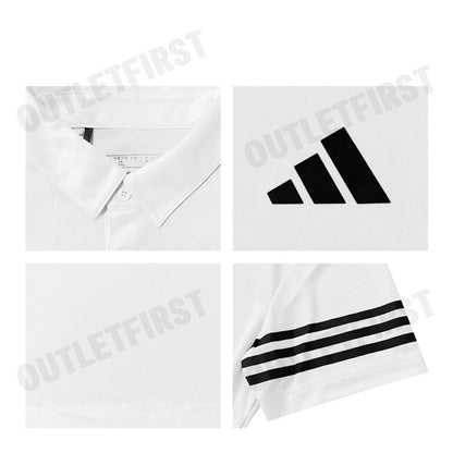 ADIDAS รุ่น 3-STRIPES POLO SHIRT CODE: IU4359 เสื้อโปโล เสื้อโปโลแขนสั้น เสื้อโปโลผู้ชาย
