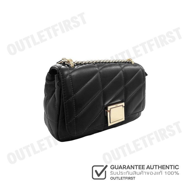 DKNY รุ่น BEAU MEDIUM FLAP SHOULDER CODE: R343BB17 BGD กระเป๋าสะพายข้าง กระเป๋า กระเป๋าถือ