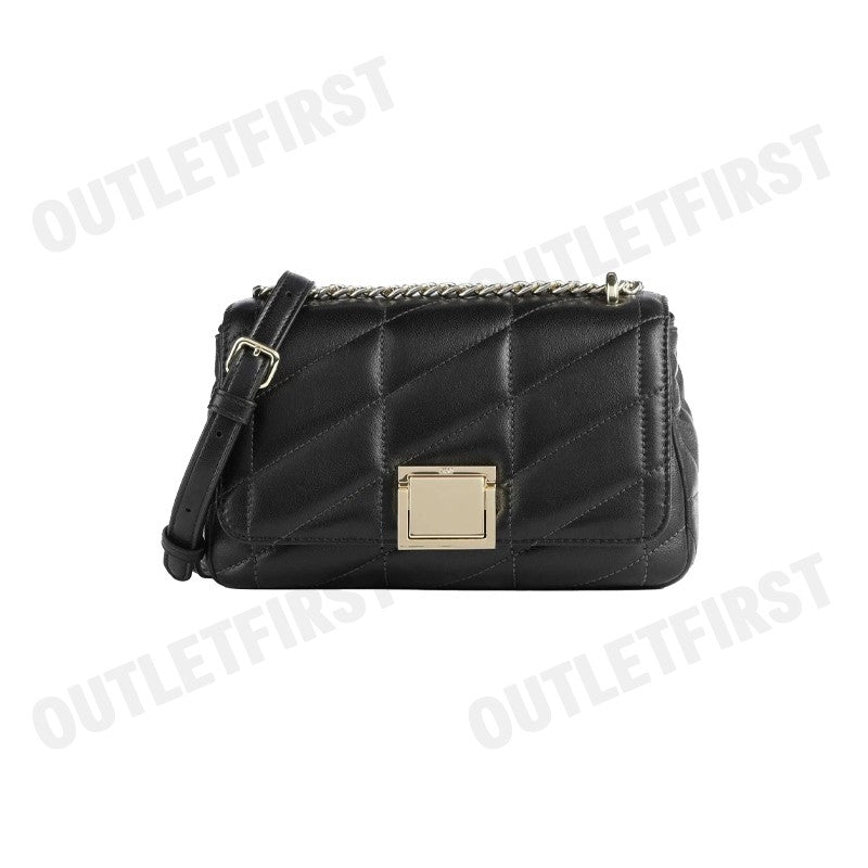 DKNY รุ่น BEAU MEDIUM FLAP SHOULDER CODE: R343BB17 BGD กระเป๋าสะพายข้าง กระเป๋า กระเป๋าถือ