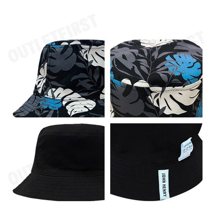 JOHN HENRY รุ่น PALM GRAPHIC BUCKET HAT (BLACK) CODE: JH S424MHAAC67