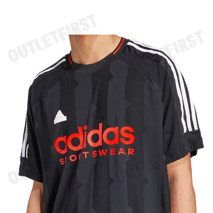 ADIDAS รุ่น HOUSE OF TIRO JACQUARD FOOTBALL SHIRT CODE: IW3586 เสื้อยืดคอกลม เสื้อยืดแขนสั้น เสื้อยืดคอกลมผู้ชาย