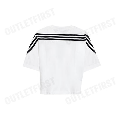 ADIDAS รุ่น FUTURE ICONS 3-STRIPES TEE CODE: IV5270 เสื้อยืดคอกลม เสื้อยืดแขนสั้น เสื้อยืดผู้หญิง
