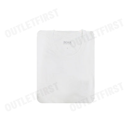 HUGO BOSS รุ่น MEN T-SHIRT WHITE 2PCS CODE: 50239769 100 เสื้อยืดคอกลม เสื้อยืดแขนสั้น เสื้อยืดสีขาว