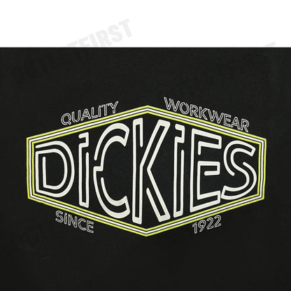 DICKIES รุ่น JERSEY GRAPHIC LOGO PRINT SS TEE CODE: DK007359CC21 เสื้อยืดคอกลม เสื้อยืดแขนสั้น เสื้อยืดสีดำ